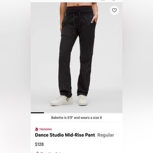 Women’s lululemon pants size 4